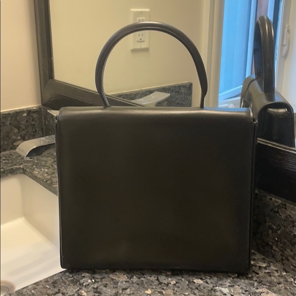 Vintage Celine star ball Kelly bag black silver - Picture 3 of 11